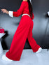 "MAJORY 74" set - jacket + pants - RED